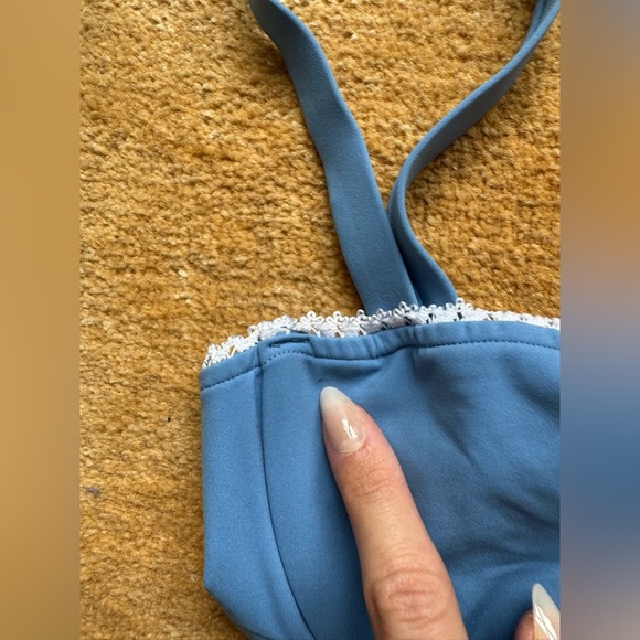 NWT Reformation Maldives Bikini Top Azure - Picture 14 of 14